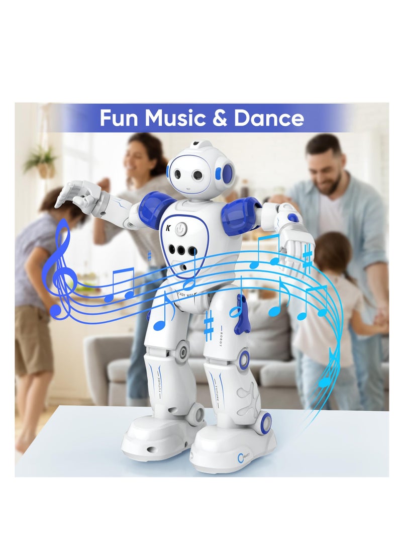 SYOSI - RC Robot Toys for Kids, Gesture-Sensing Smart Programmable Robot, Convenient USB Charging, Fun Music & Dance, Remote Control Robot Toys, for 5-15 Year Old Boys Girls Ideal Birthday Gift - Image 1