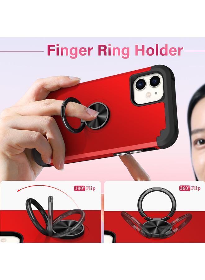Zaboon Case For iPhone 11 L2 Rotating Ring Holder Magnetic Phone Case - Image 3