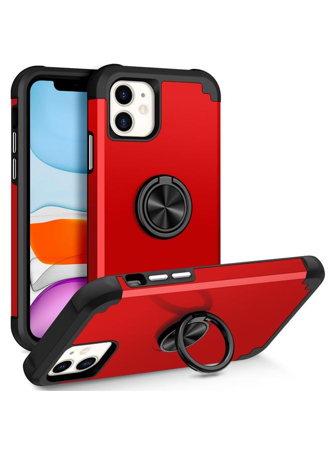 Zaboon Case For iPhone 11 L2 Rotating Ring Holder Magnetic Phone Case - Image 1