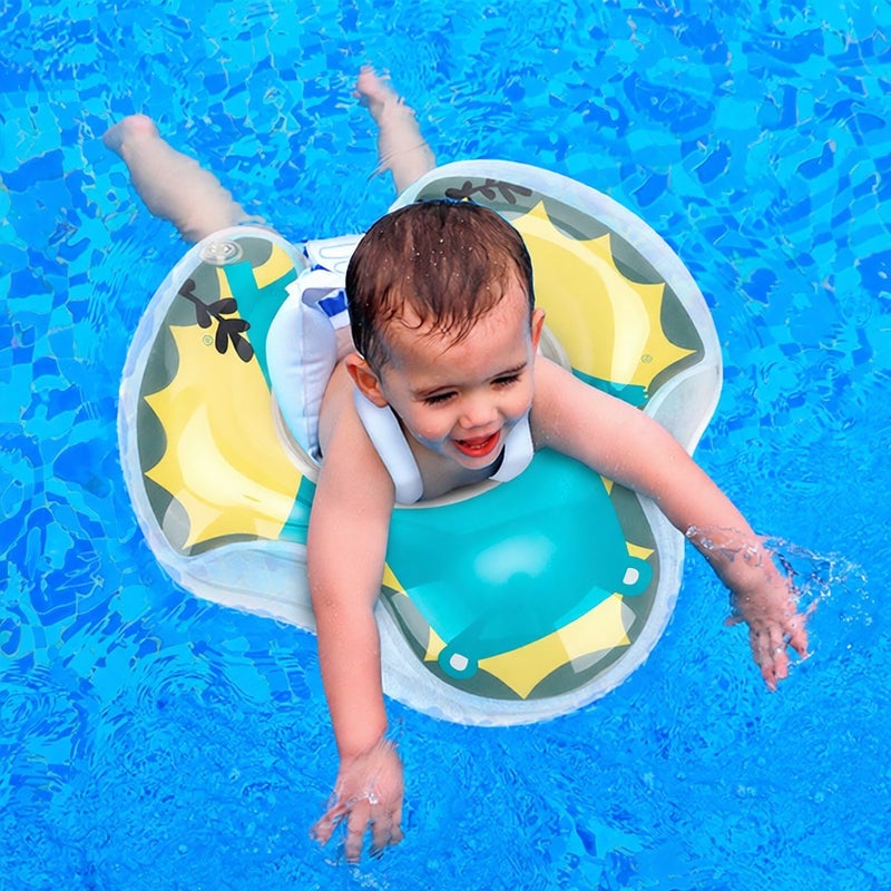 Swimbobo Cute Baby Pool Float Inflatable Baby Swim Float Baby Swimming Float Ring Toddler Pool Float for 6-36 Months Baby Boys Girls Swim Trainer Float - Image 5
