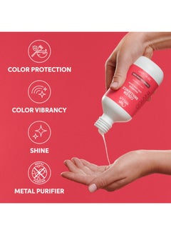 Wella Professionals Invigo Color Brilliance Shampoo 300Ml - For Coarse Hair  - Image 3