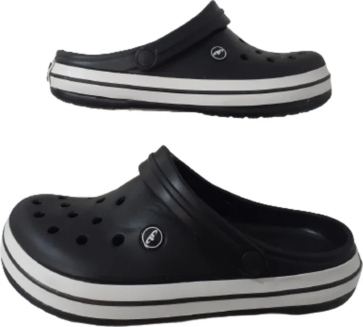 Akınalbella Black Men's Medical Pool Beach Slippers Sandals