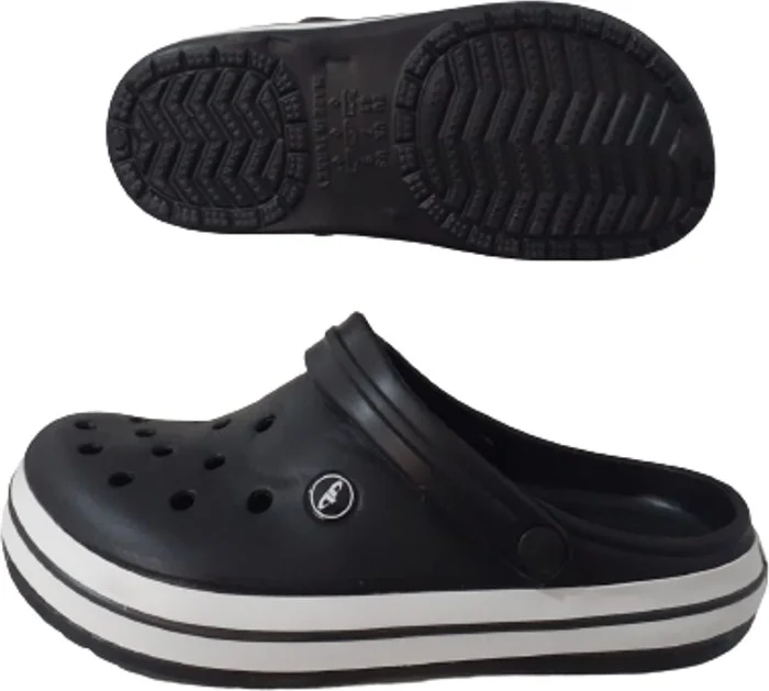 Akınalbella Black Men's Medical Pool Beach Slippers Sandals