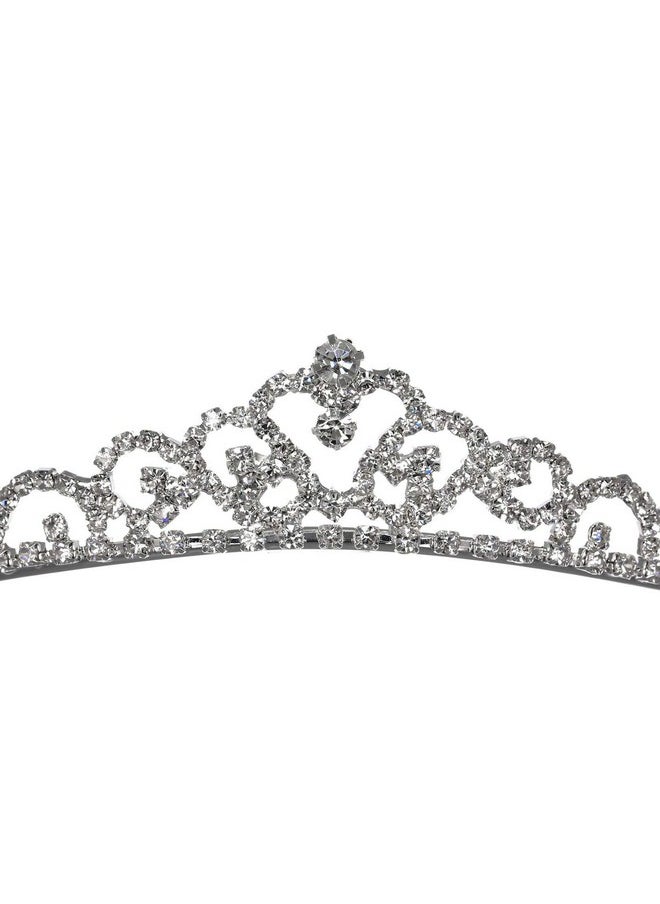 SAMKY Bride'S Crystal Wedding Tiara Crown Bridal Rhinestone Headpiece Hair Accessories  - Image 2