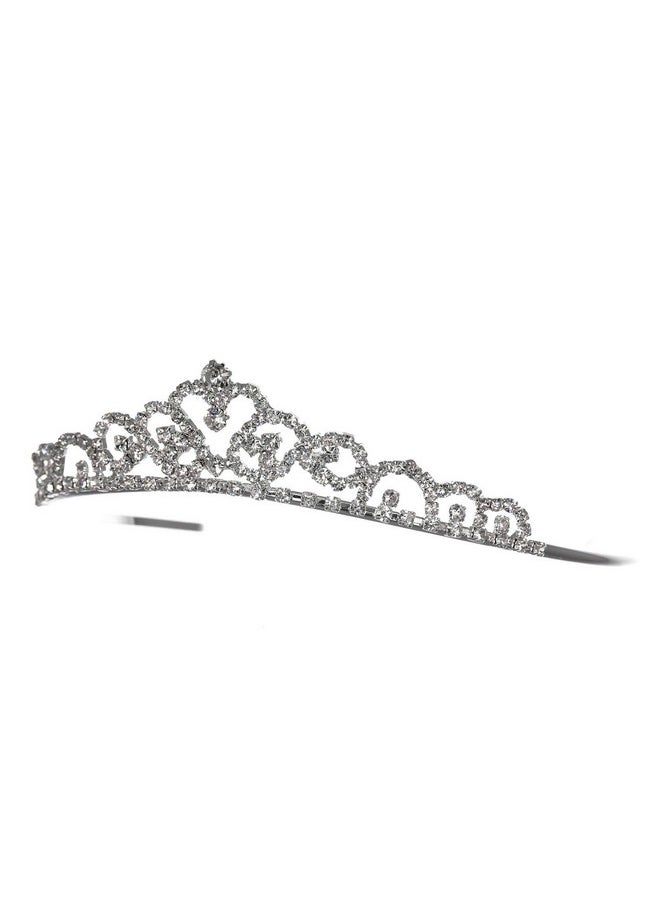 SAMKY Bride'S Crystal Wedding Tiara Crown Bridal Rhinestone Headpiece Hair Accessories  - Image 3