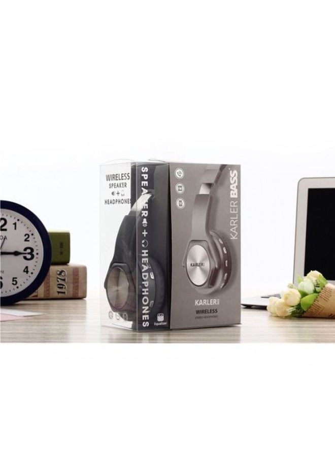 Wireless Bluetooth Headset – Microphone – FM Radio – Memory Card Slot