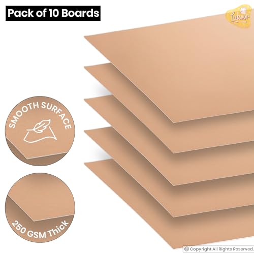 Lakeer A4 Copper Foil Cardstock Paper, 250 GSM, Pack of 10 Sheets, Reflective Mirror Cardstock for Art & Craft, Card Making, Scrapbooking, etc - Image 4