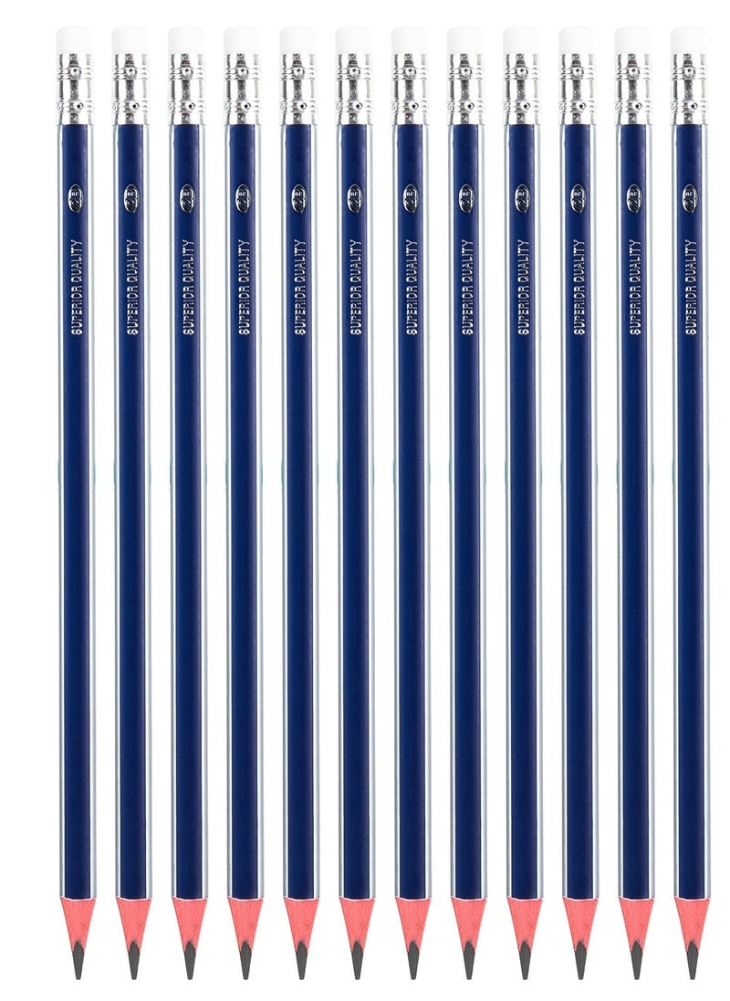 Pack of 12 Graphite Pencil - 2B With Eraser - pzsku/Z929BDE175CD0F8310F11Z/45/_/1695801609/a914e7fe-a341-4c7a-b830-f9373a913fb6