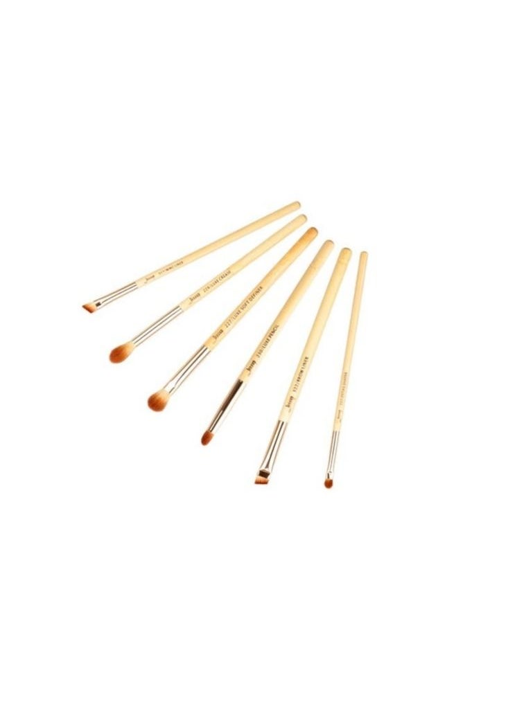 Jessup Bamboo 6 Pcs Makeup Brush Set T141  - Image 2