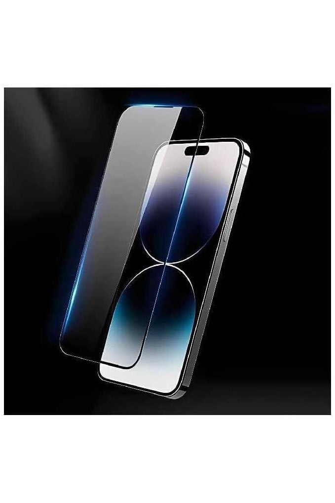 LEDIN screen protector for iPhone 15 Pro tempered glass 9H hardness Scratch resistance full glue edge to edge anti shatter glass for iPhone 15 Pro - Image 5