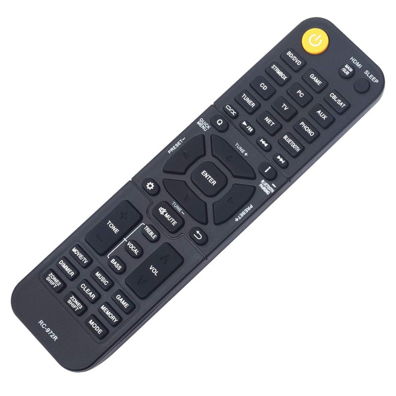 ZdalaMit RC-972R Replacement Remote Applicable for Onkyo AV Receiver TX-NR797 TX-RZ840 TX-NR696 TX-NR595 TX-NR696-S TX-NR6050 TX-NR6100 TX-RZ50 TXNR797 TXRZ840 TXNR696 TXNR595 TXNR6050 Audio Vedio Receivers - Image 3