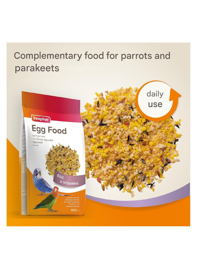 بيفار طعام البيض للببغاوات والطيور 150 جرام - Image 2