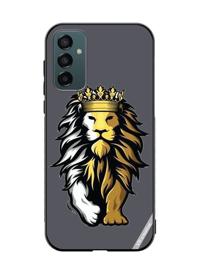 VR CREATIVE Protective Case Cover For Samsung Galaxy F23 Lion Design Multicolour - Image 1