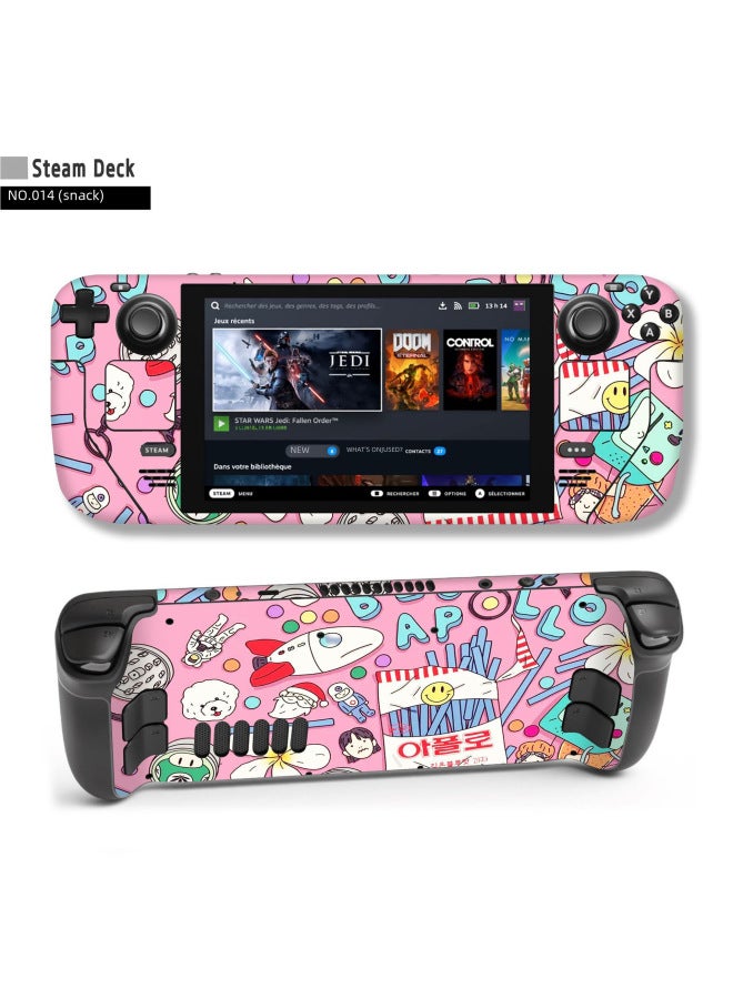 general Products Suitable For Steam Deck Game Machine Protection Sticker HD Film-Color:003# - Image 4