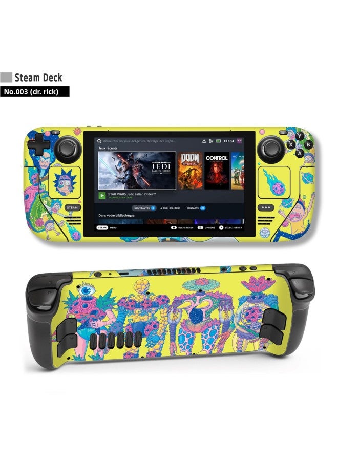 general Products Suitable For Steam Deck Game Machine Protection Sticker HD Film-Color:003# - Image 1