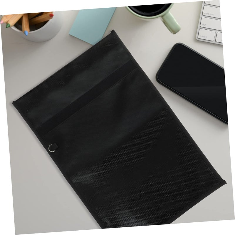 2Pcs Fireproof Waterproof Faraday Bag For Documents Phones Tracking Device Storage - Image 4