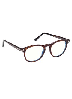 TOM FORD Unisex Round Shape Resin Eyeglass Frames - FT5891-B05649 - Lens Size: 49 Mm  - Image 3