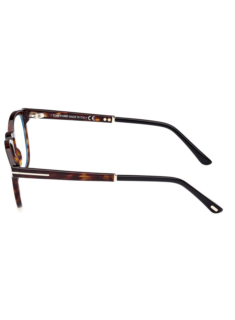 TOM FORD Unisex Round Shape Resin Eyeglass Frames - FT5891-B05649 - Lens Size: 49 Mm - Image 4