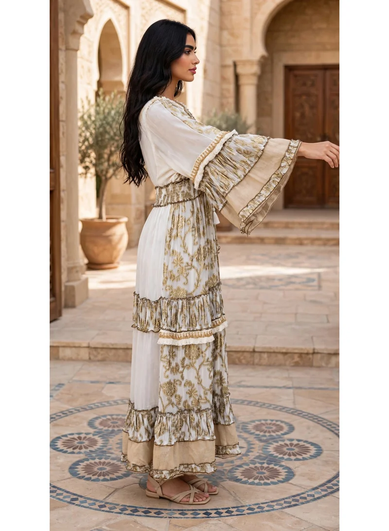 Ikkxa  Azure Bloom Grace Dress for Women | Best Price UAE