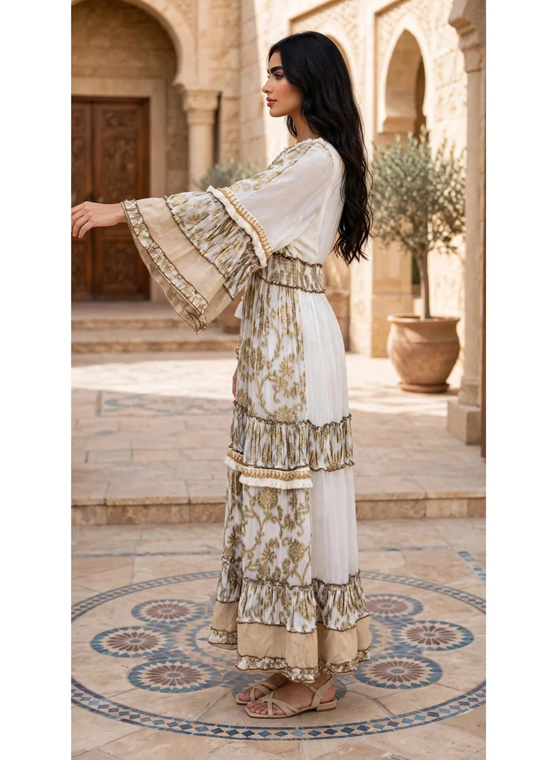 Ikkxa  Azure Bloom Grace Dress for Women | Best Price UAE
