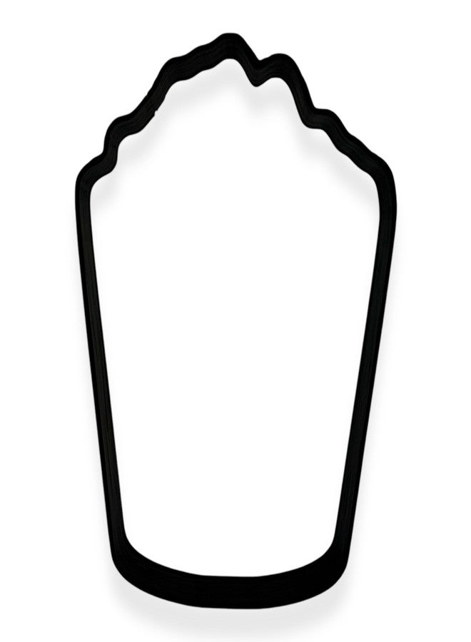Bundle of Fun Movie Popcorn Cookie Cutter with Easy Push Design (4 inch) - Image 1