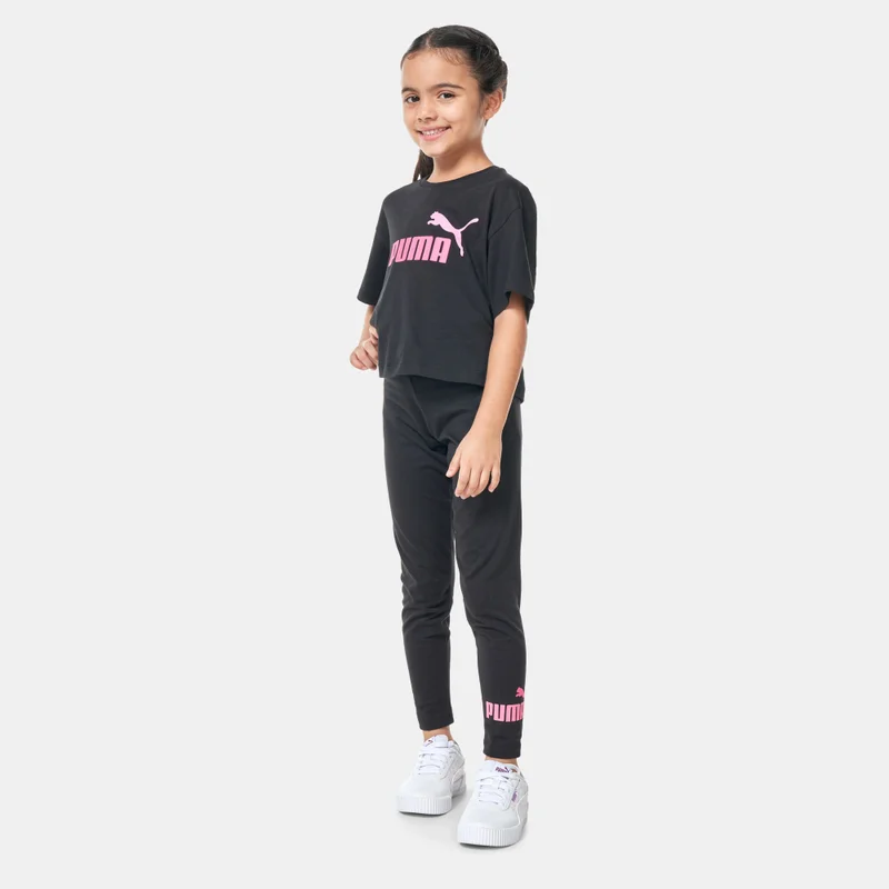 PUMA Kids' Logo Crop Top