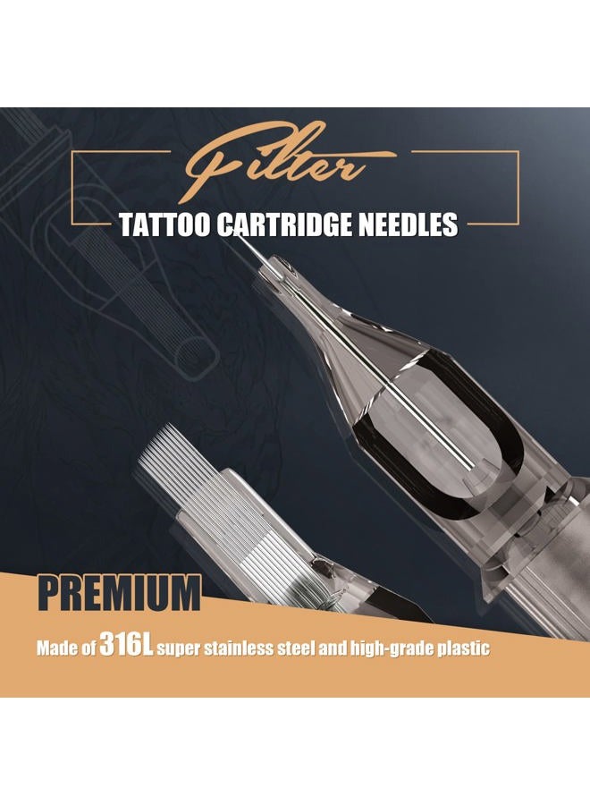 EZTAT2 EZ 50Pcs Tattoo Cartridge Needles Mixed #12 Standard Round Liner Assorted 3RL 5RL 7RL 9RL 11RL Rotary Tattoo Machine Supply - Image 5