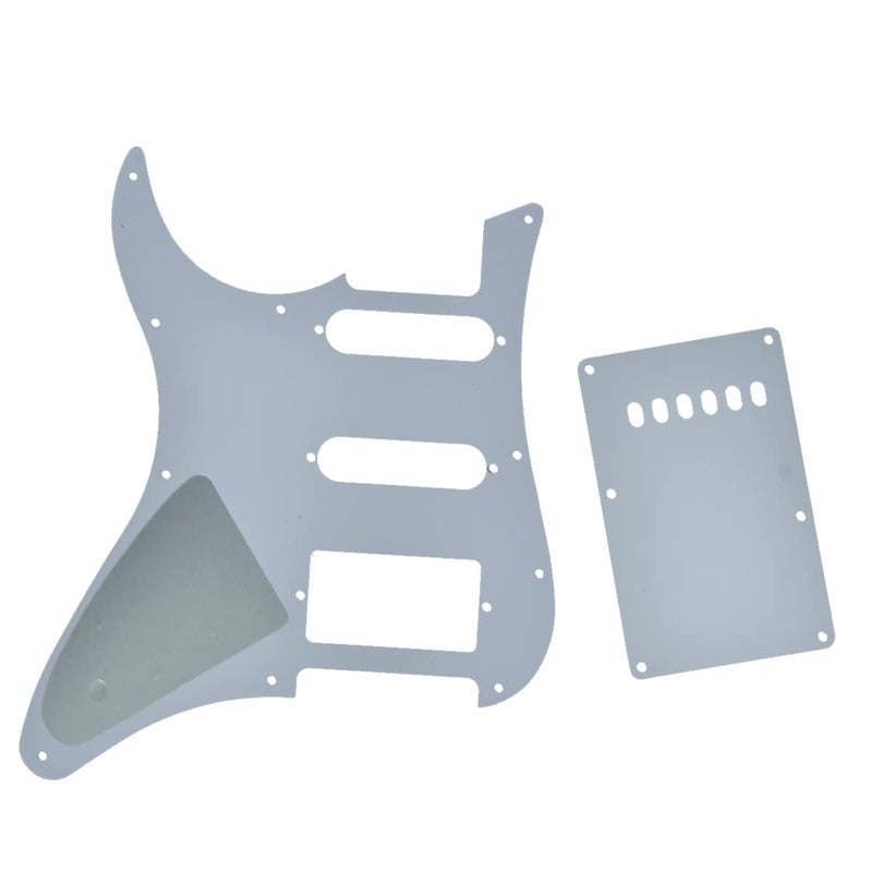KAISH Guitar HSS Pickguard and Tremolo Trem Cover Back Plate fits Yamaha PACIFICA Guitar White Pearl - Image 2