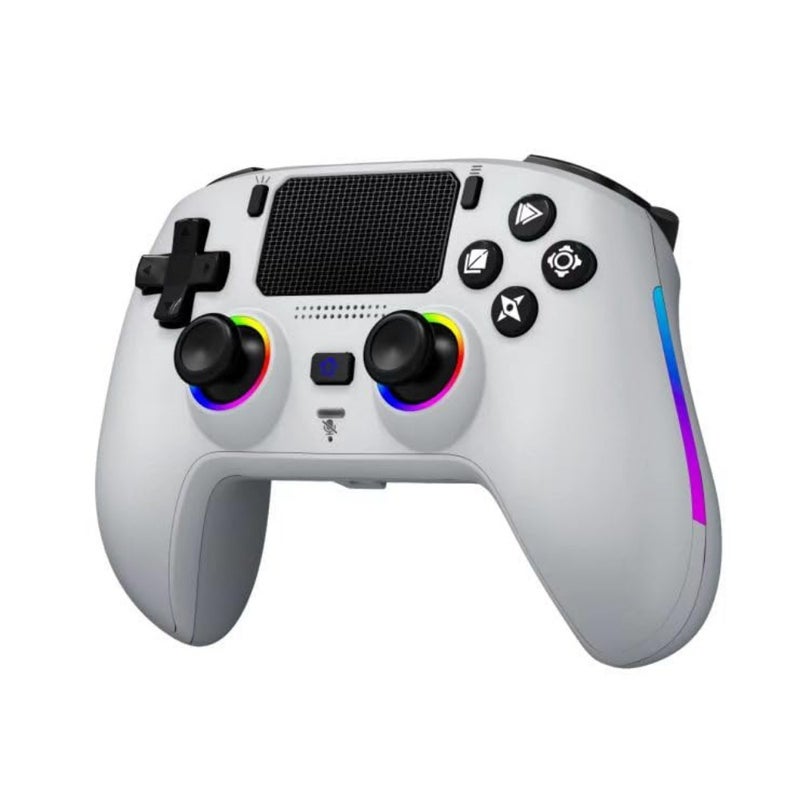 Wireless Bluetooth/Wired Controller for PS5 Controlles, VIdeogames Controller Compatible with Playstation 5, Android, PC, Smart TV, with Hall Joysticks, RGB Lighting, Microphone, Touch Pad, Macro Pro - Image 1