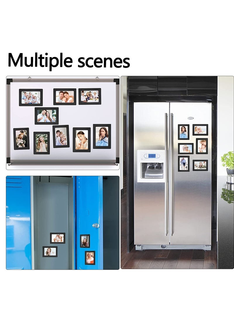 SYOSI Picture Frame 4x6, 5 Pack Magnetic Photo Frames for Refrigerator, Magnetic Picture Frames suitable for Fridge, Dishwasher, Locker and Office Cabinet, Horizontally or Vertically - Image 5