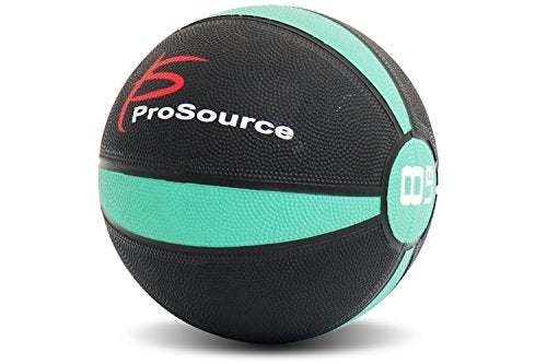 ProsourceFit Weighted Medicine Ball for Full Body Workouts, 8 lb. - Image 1