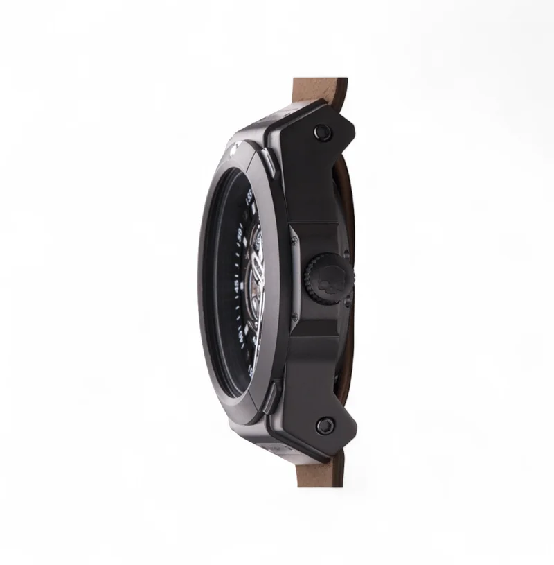 Hydrogen Watch Brown/Black Automatic Vento All Black Nato Watch  | Best Price UAE