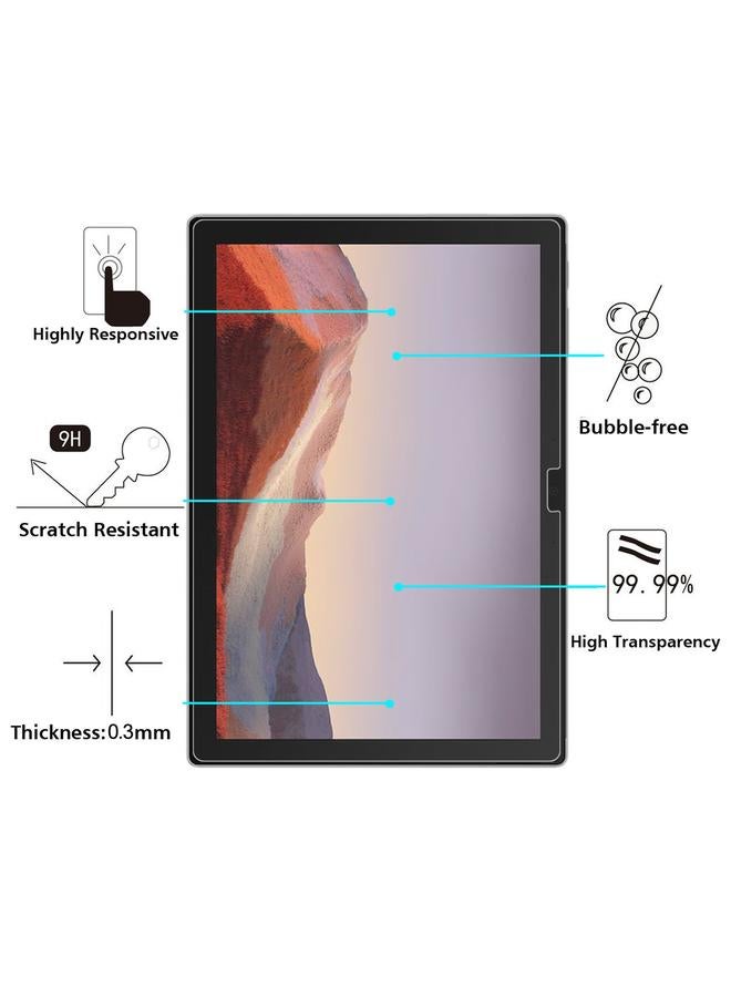 إيروريكس غشاء زجاجي مقوى مقاوم للانفجار 9H 2.5D لجهاز Microsoft Surface Pro 7+ - Image 3