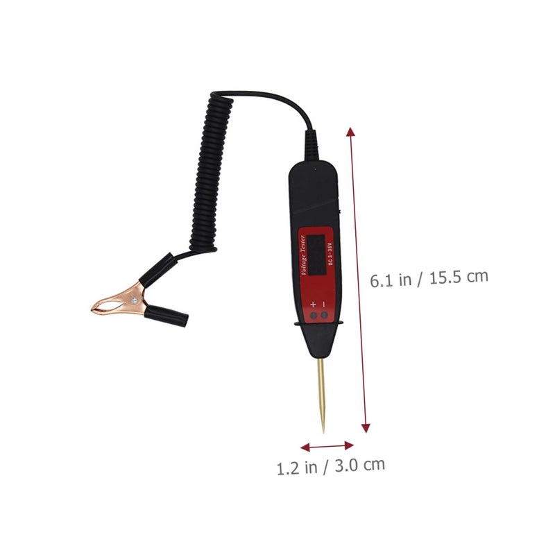Digital Circuit Tester with LCD Display Voltage Test Pen for Car Truck Electrical Repair - Image 5