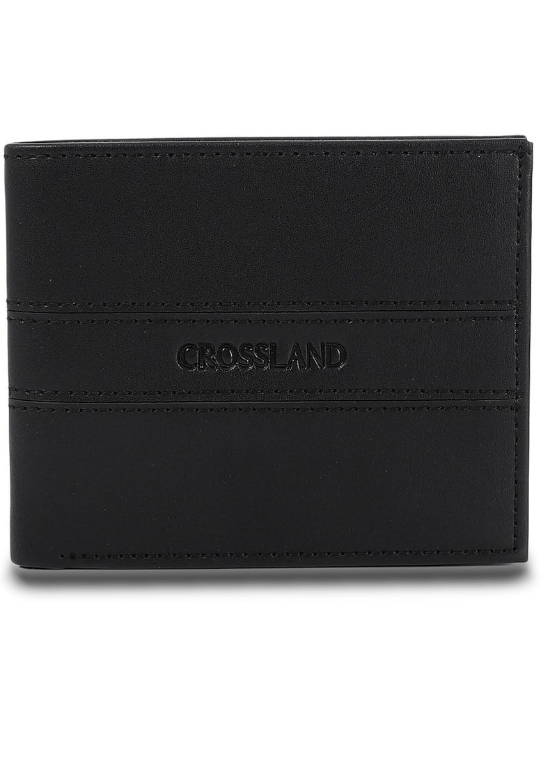 Crossland CROSSLAND Men's Genuine Leather Billfold Wallet - 8 Card Slots - RFID Blocking  - Image 5