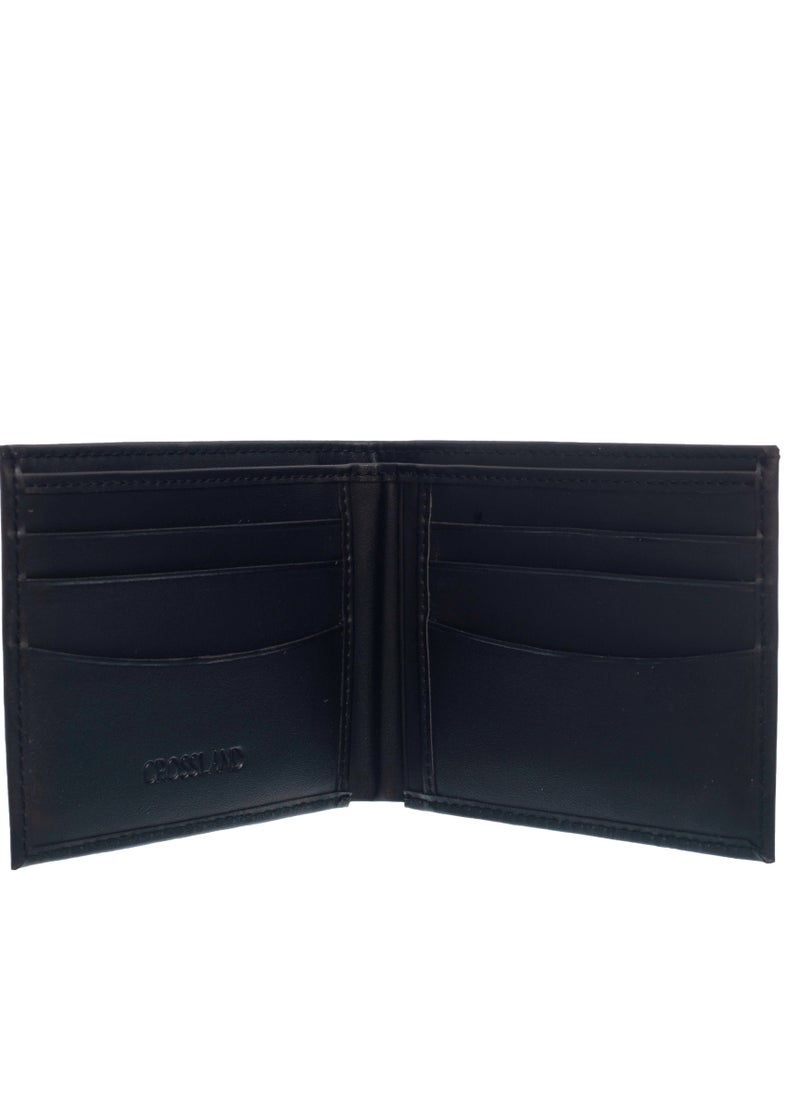 Crossland CROSSLAND Men's Genuine Leather Billfold Wallet - 8 Card Slots - RFID Blocking  - Image 4