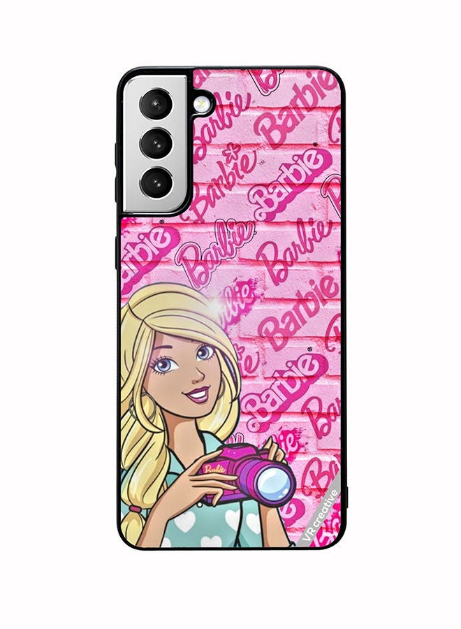 VR CREATIVE Protective Case Cover For Samsung Galaxy S22 5G Photoholic Barbie Design Multicolour - Image 1