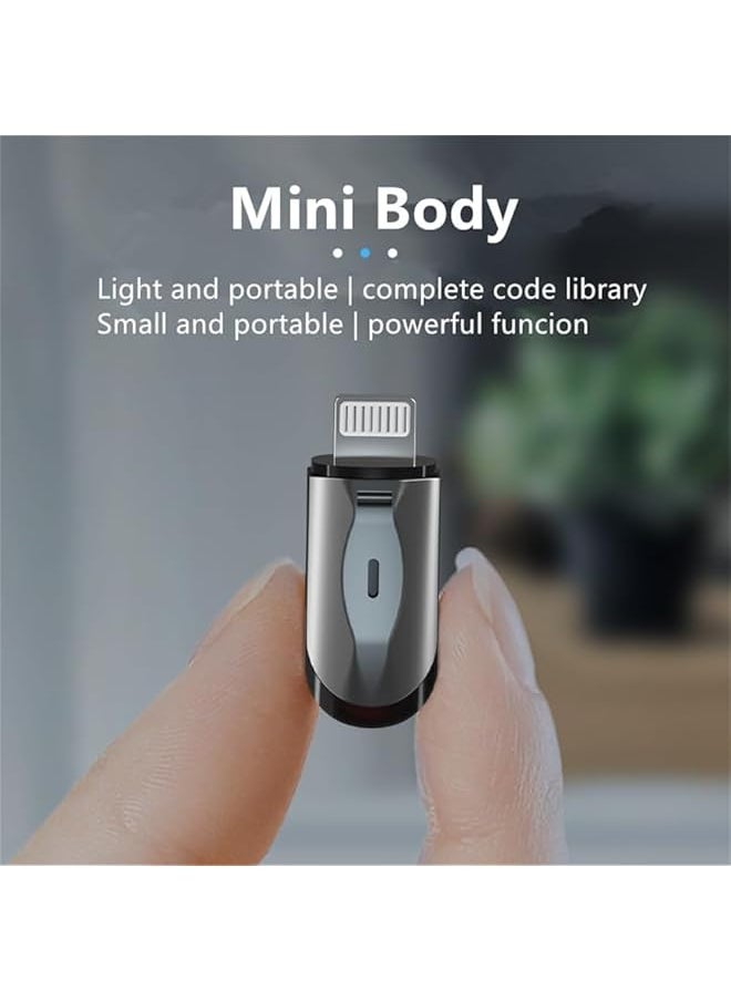 erorex - Mini Smartphone Ir Remote Controller Adapter For Smart Phone Mini Infrared Universal Smart Control For Home Appliances All In One Lightning For Iphone 1 Pcs - Image 1