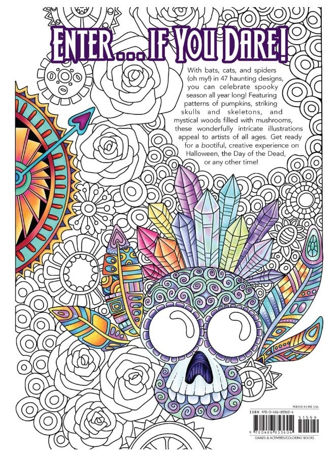 Dover Creepy & Crafty Coloring Book: Haunting Scenes for Creative Coloring  - Image 2