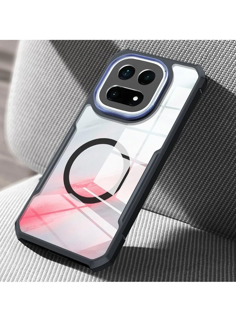 عام الغلاف المغناطيسي المتوافق مع iQOO 15 5G - حماية وسادة هوائية، غلاف شفاف مع حماية الكاميرا، غلاف خلفي من مزيج PC+TPU مقاوم للصدمات ويدعم الشحن اللاسلكي - Image 5