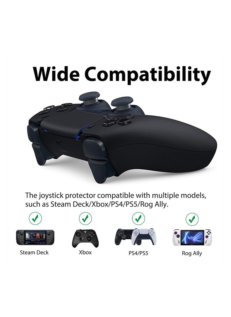 SYOSI - Compatible with Steam Deck Joystick Protectors, 20 Pack Invisible Elastic Clear TPU Anti-Wear Protector Ring for Steam Deck/Xbox / PS4 / PS5 / Rog Ally Joystick Accessories - Image 1