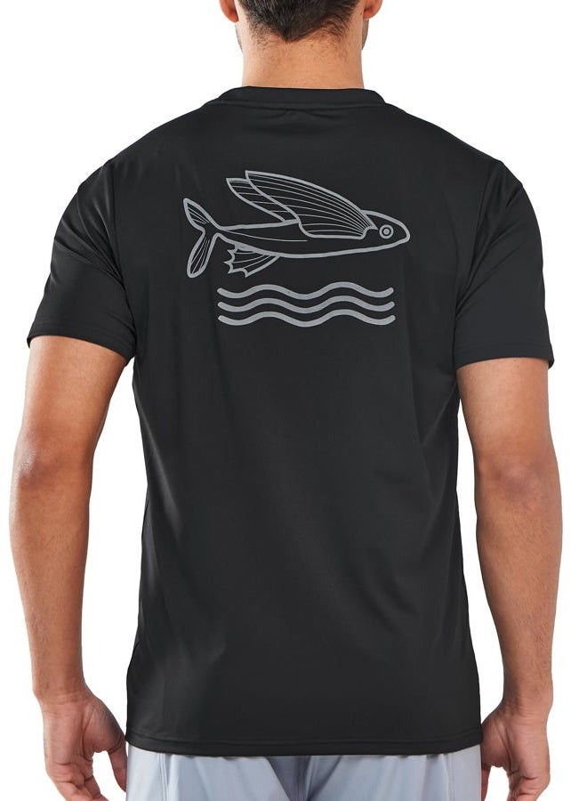 NORTHYARD Mens Rash Guard Shirt UPF 50+ UV Sun Protection Short Sleeve Athletic T-Shirts for Men Quick Dry Fishing Beach Swim - Image 1