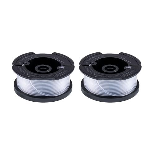 BLACK+DECKER BlackDecker Genuine OEM Authentic Weed Eater String Trimmer Line Replacement Spool Autofeed 30 ft 0065Inch 2Pack AF1002 - Image 1