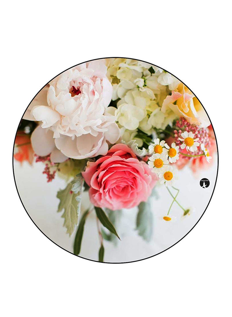 RKN Flowers Printed Mouse Pad Multicolour