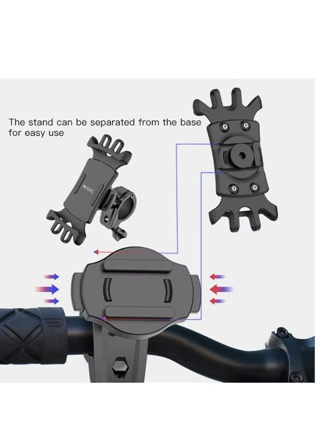 Yes i do C66 Bike Bicycle Motorcycle Mobile Phone Holder Mount Universal 360 Degree Adjustable Rotation Compatible With Iphone 12 Mini/12/12 Pro, Samsung Galaxy S21/20 Or Note, Huawei And More - Image 2