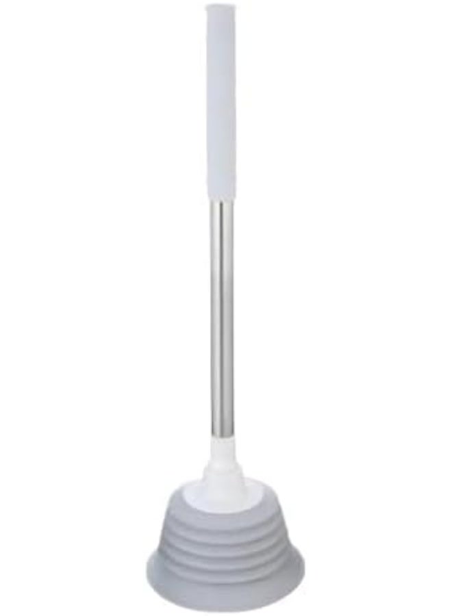 Drain cleaner (Jumbo gray drain cleaner with stainless steel handle) - Image 2