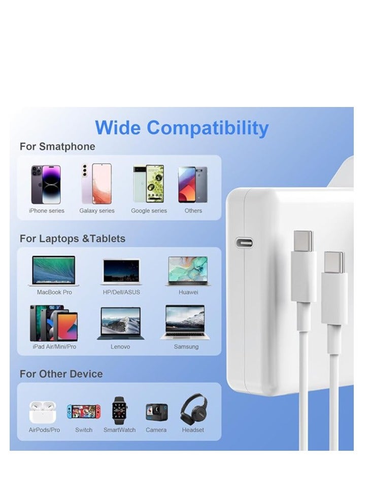 Terabyte محول طاقة لأجهزة لابتوب هواوي، النمط: شاحن 65 واط + كابل شحن سريع بطول 2 متر - Image 2