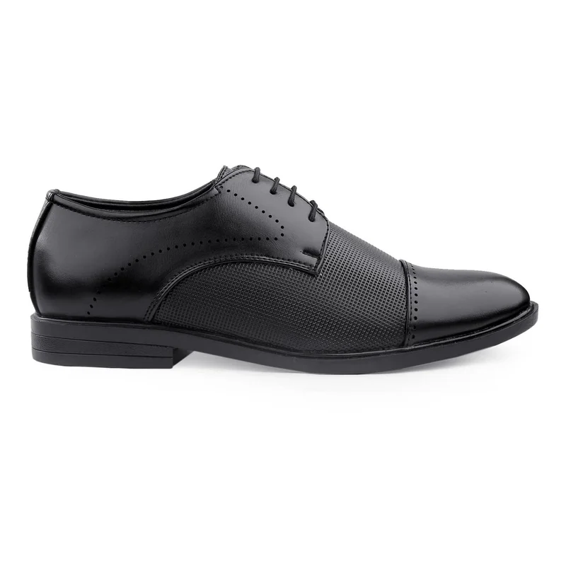 Bacca Bucci Black WINDSOR Formal Shoes with Superior Comfort for Men | Best Price UAE