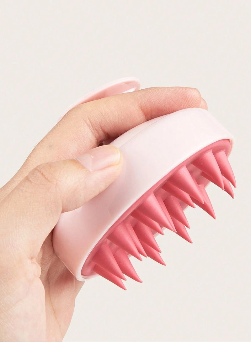Loquat Scalp Massager Shampoo Brush, Hair Scrubber for Exfoliation, Soft Silicone Brush for Hair Growth and Dandruff Removal - Image 4