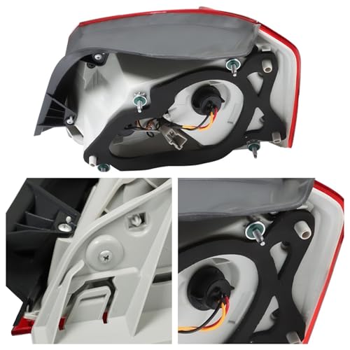 TJHSM Tail Light Rear Light Assembly Outer Left Side Clear Lens Replacement for Impala 2014 2015 2016 2017 2018 2019 2020 - Image 5
